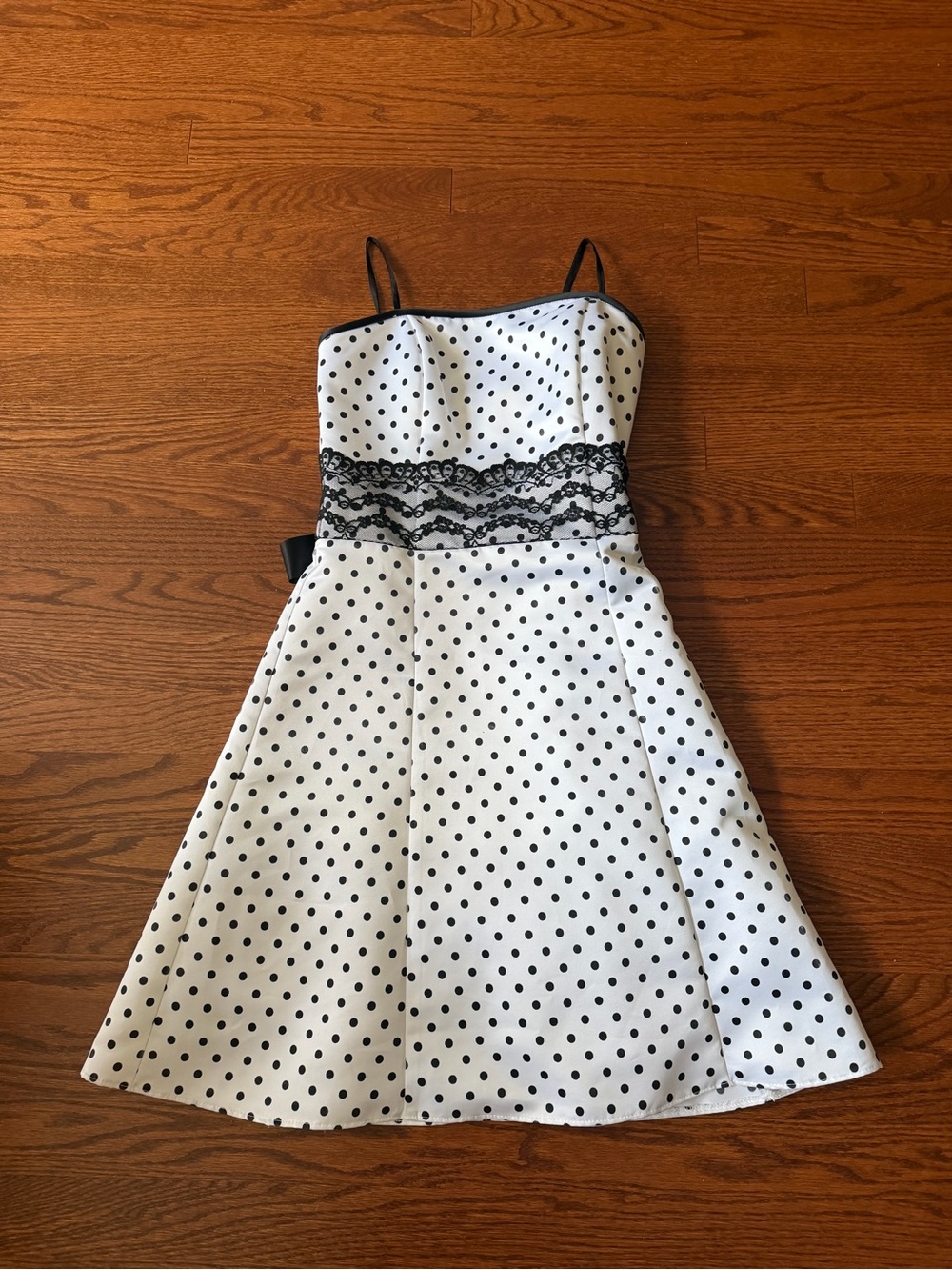 Jessica McClintock For Gunne Sax Polka Dot Dress Size XS/S